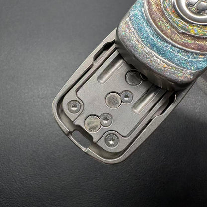 Ripple Tuning Fork Stainless Steel Stonewashed Resin-Sealed