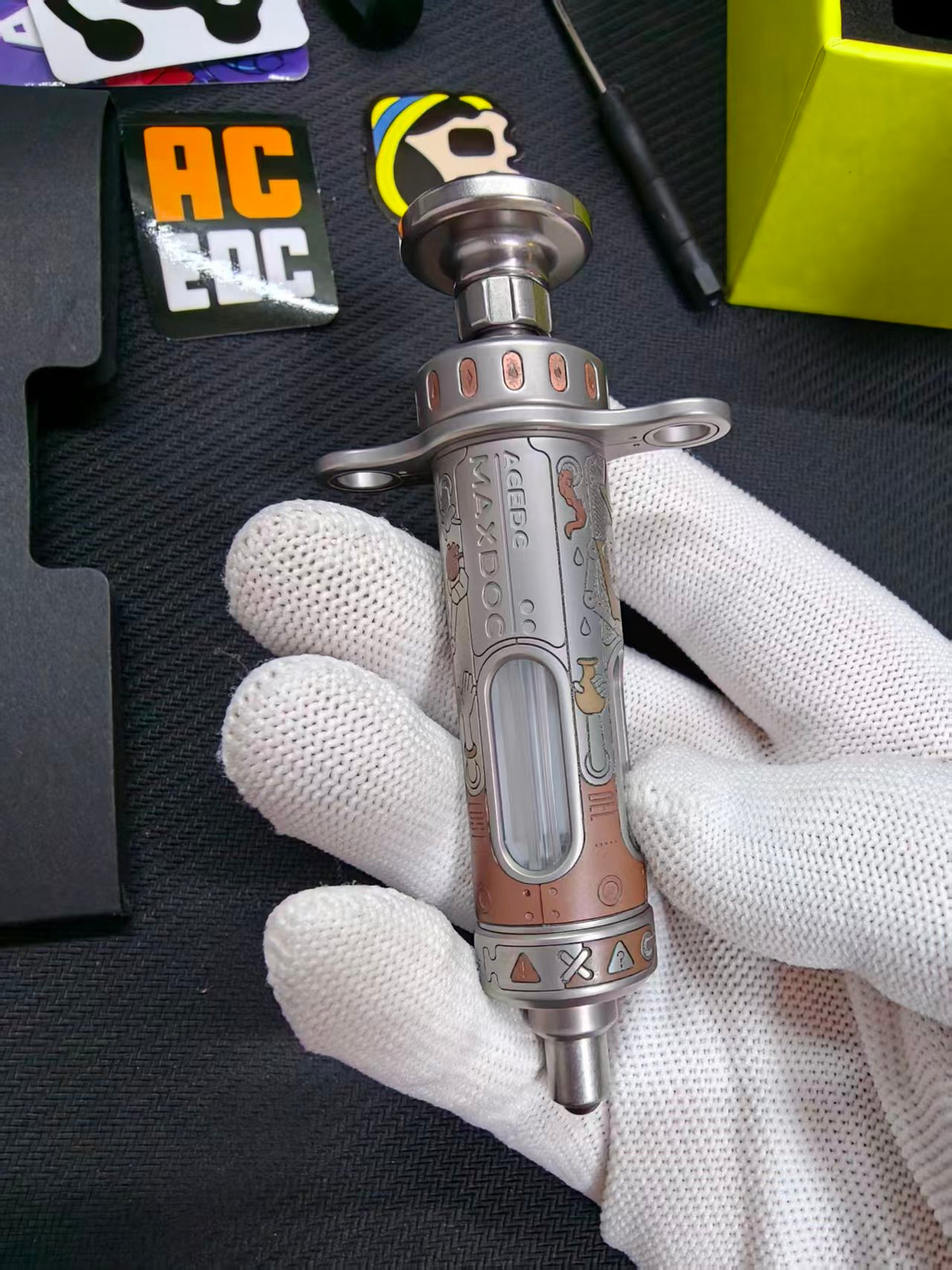 Maxdoc Titanium Engraved