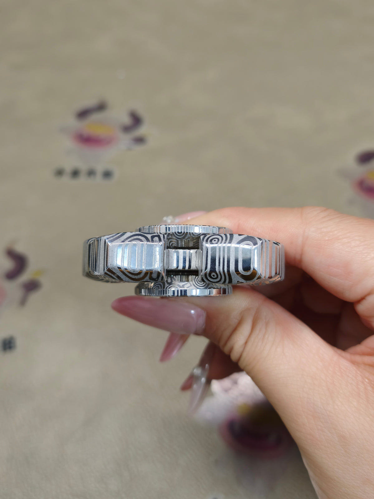 Explorer Damasteel Etched