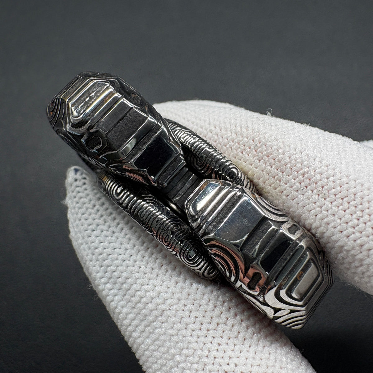 Zekk Damasteel Etched