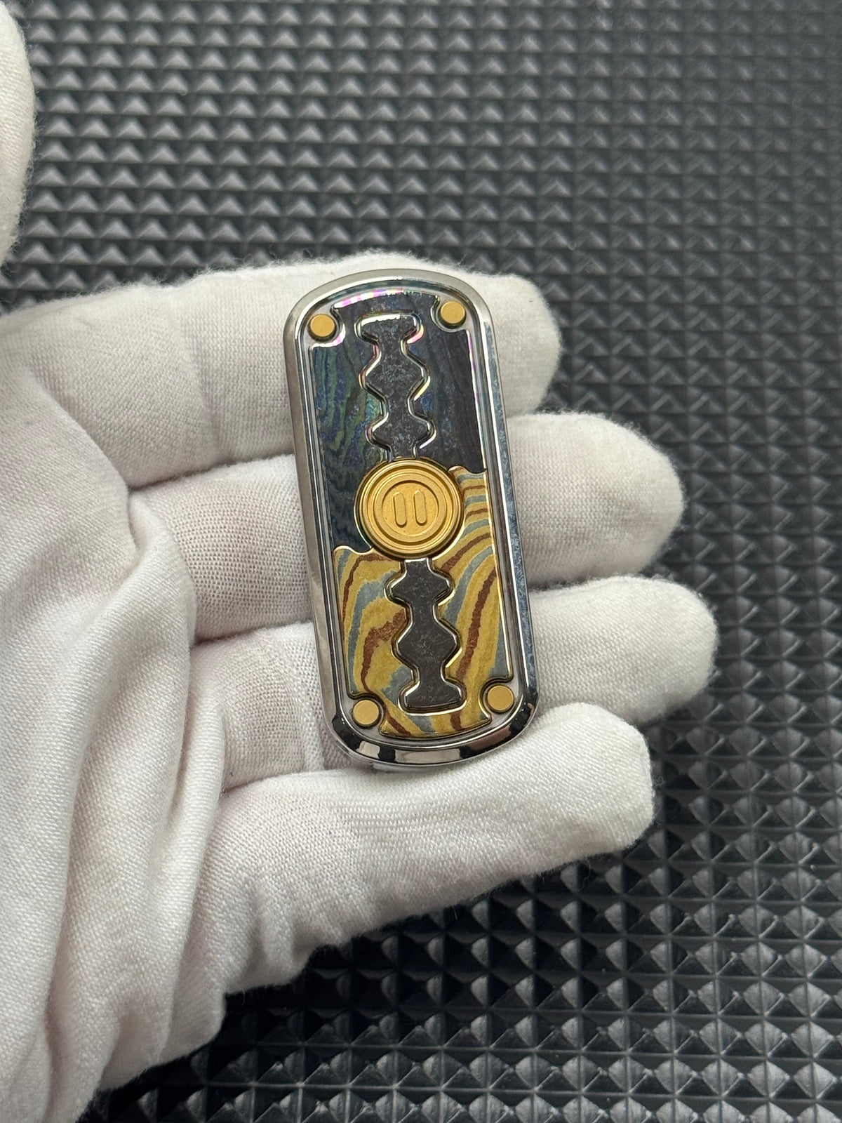 Razor Edge Crystallized Titanium