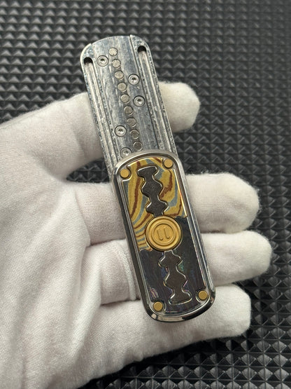 Razor Edge Crystallized Titanium