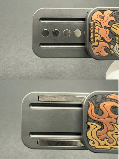 Ghost Rider Zirconium Engraved