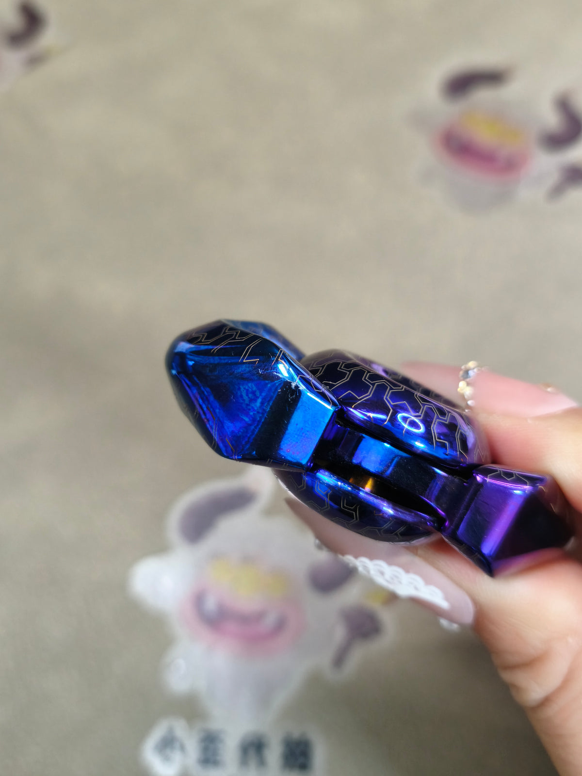 Feather Titanium Color-Anodized