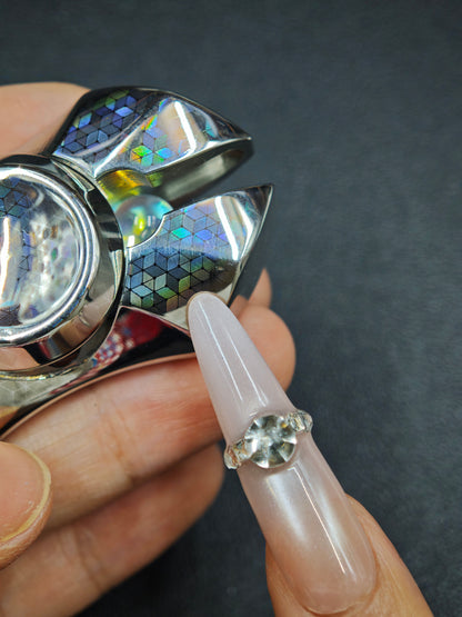 Lazer Crystalized r Stainless Steel