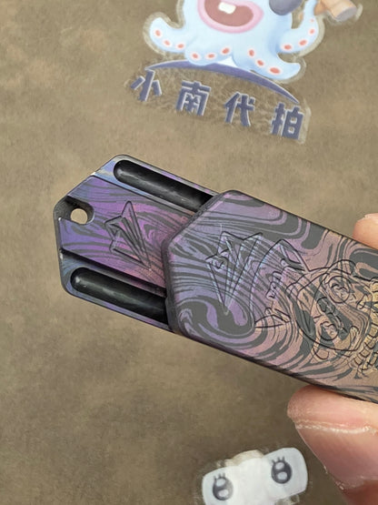 Plane Zirconium Engraved