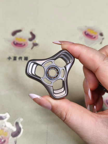 Folding Leaf Mini Titanium Stonewashed