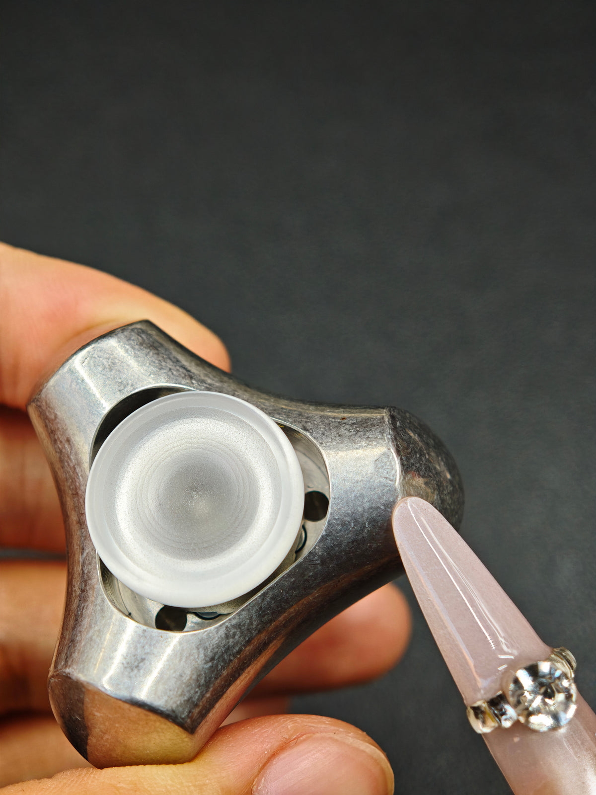 Wave Stainless Steel Stonewashed