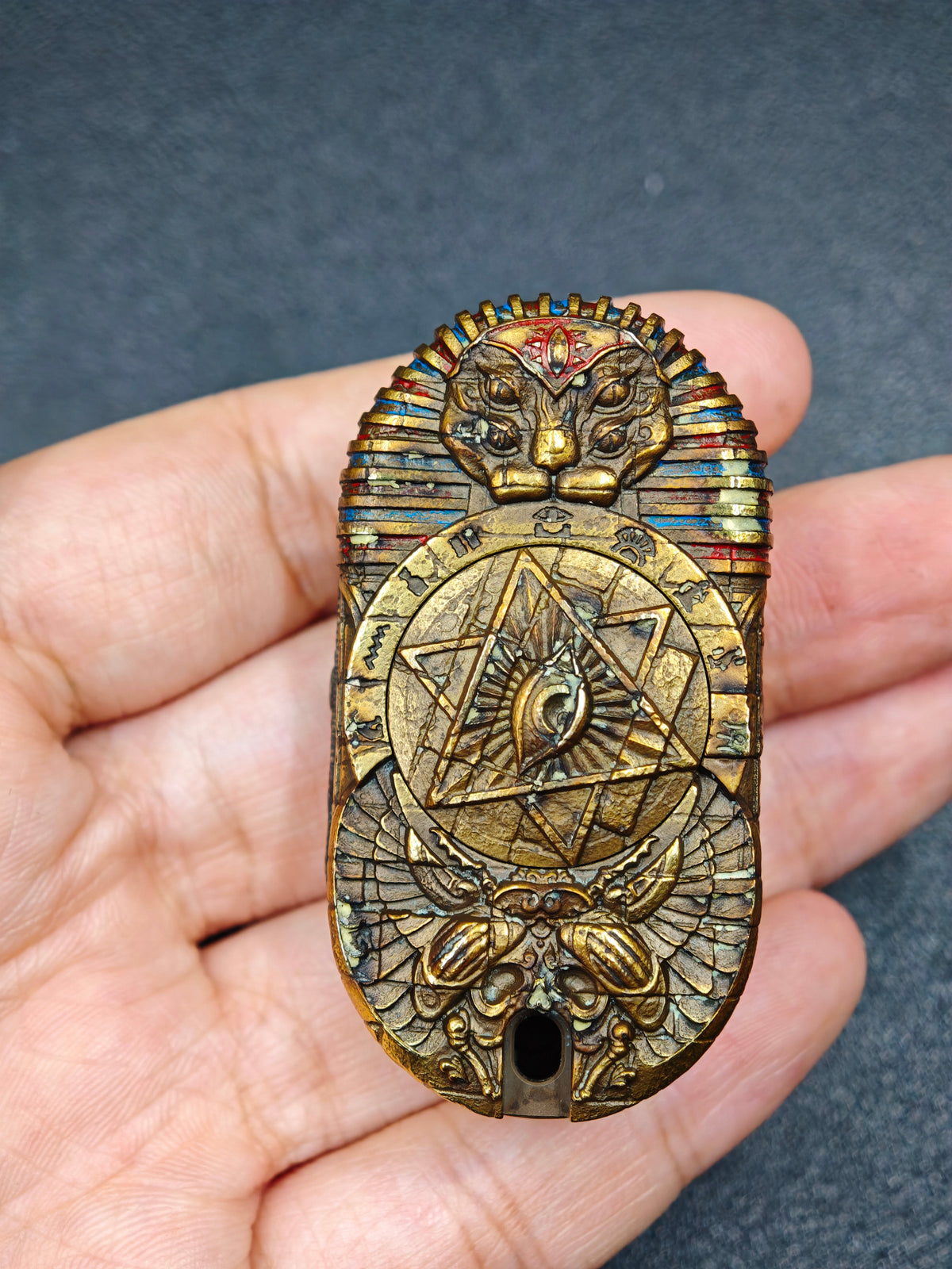 Eye Of Horus Brass