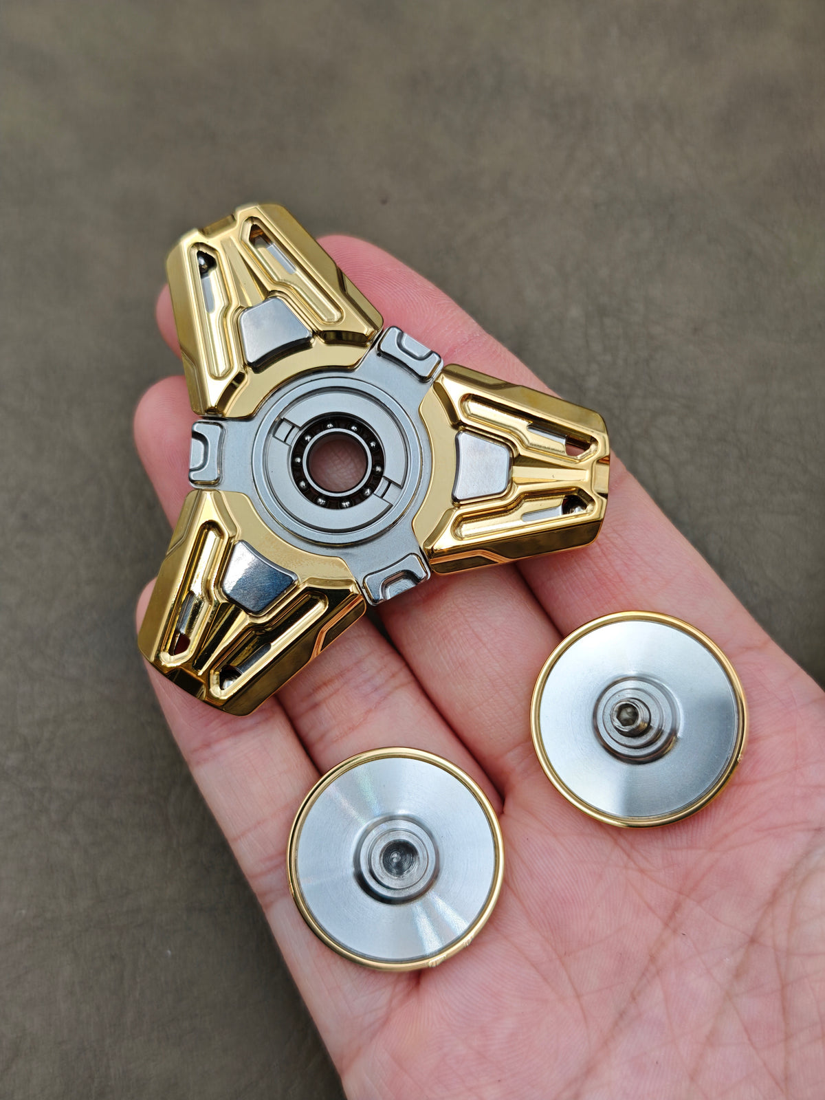 God of Time Stainless Steel Gold Plated