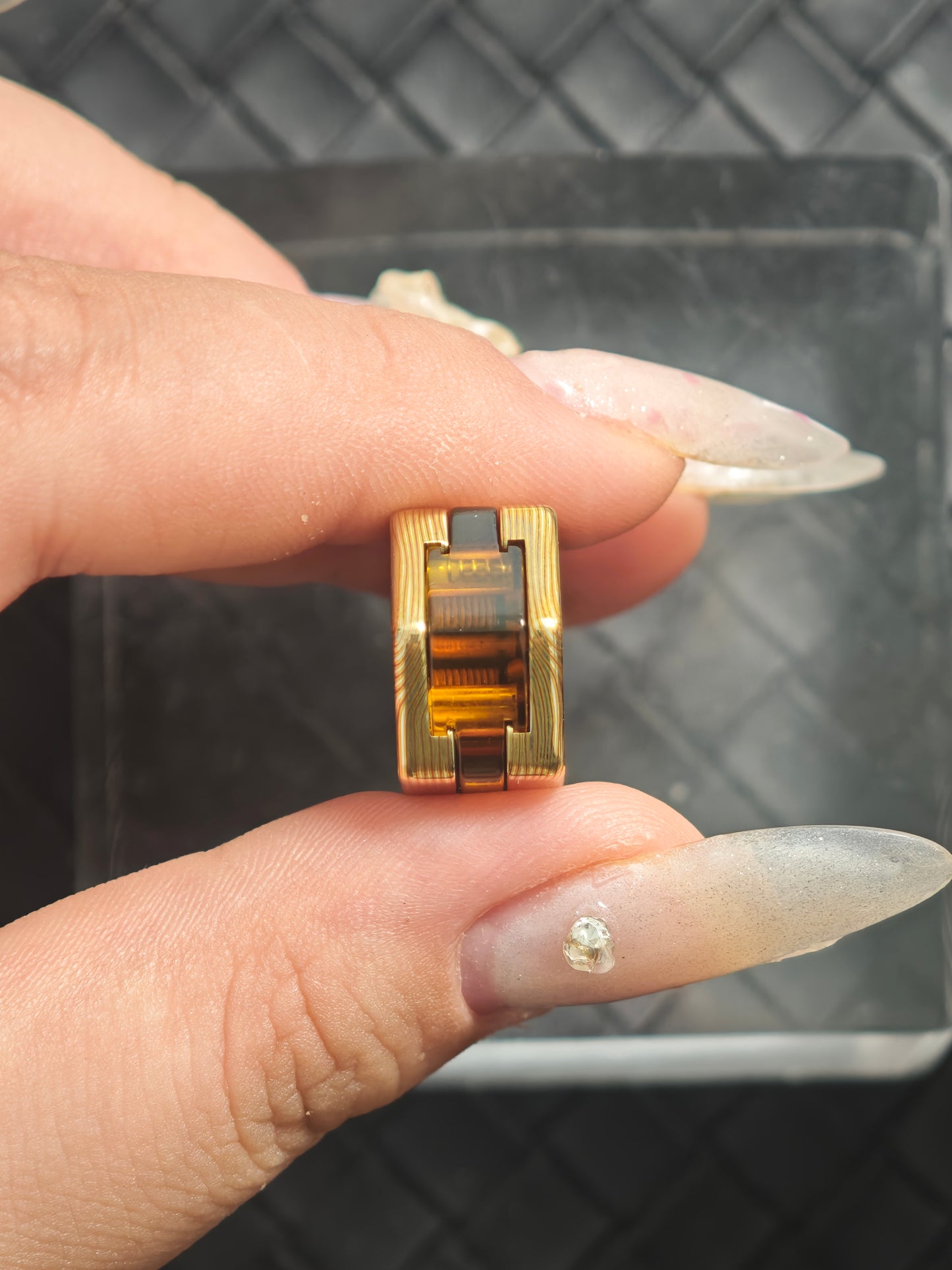 Plane Mokume Copper