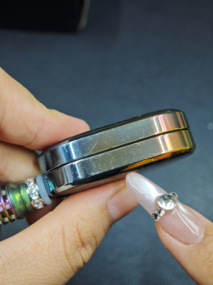 F2.8 Zirconium Color-Anodized Resin-Sealed Oil Slick