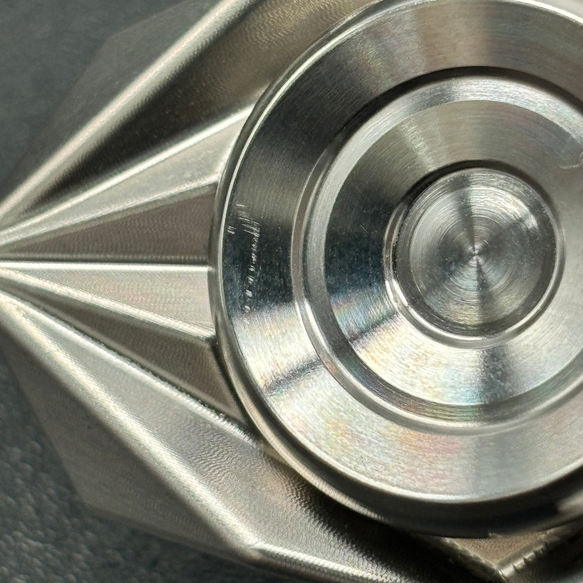 Folding Blade Folding Titanium Machine Finished
