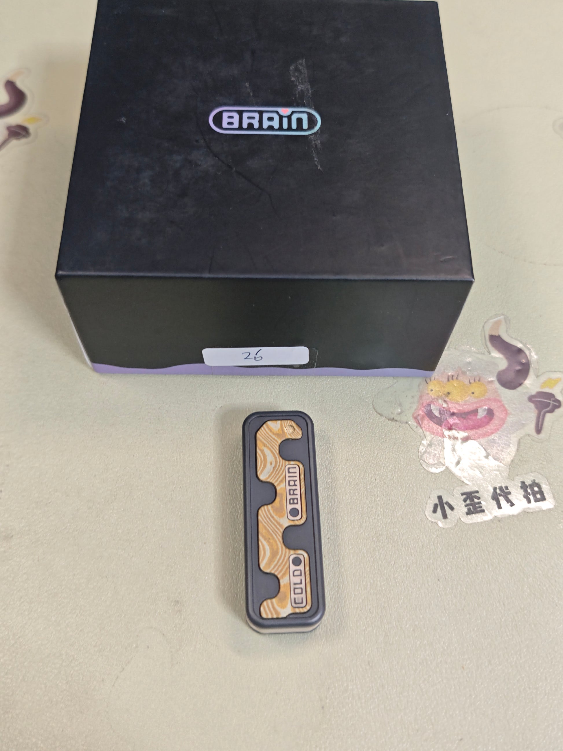 Snake Zirconium Mokume