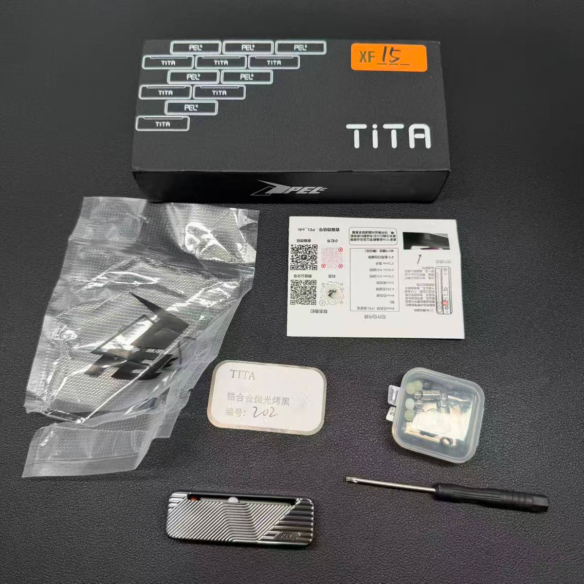 Tita Zirconium Color-Anodized Polished