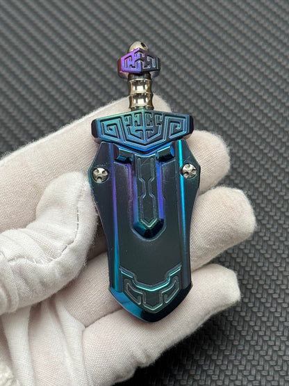 Taia Sword Zirconium Oil Slick