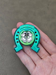 Lucky Horseshoe Crystallized Titanium