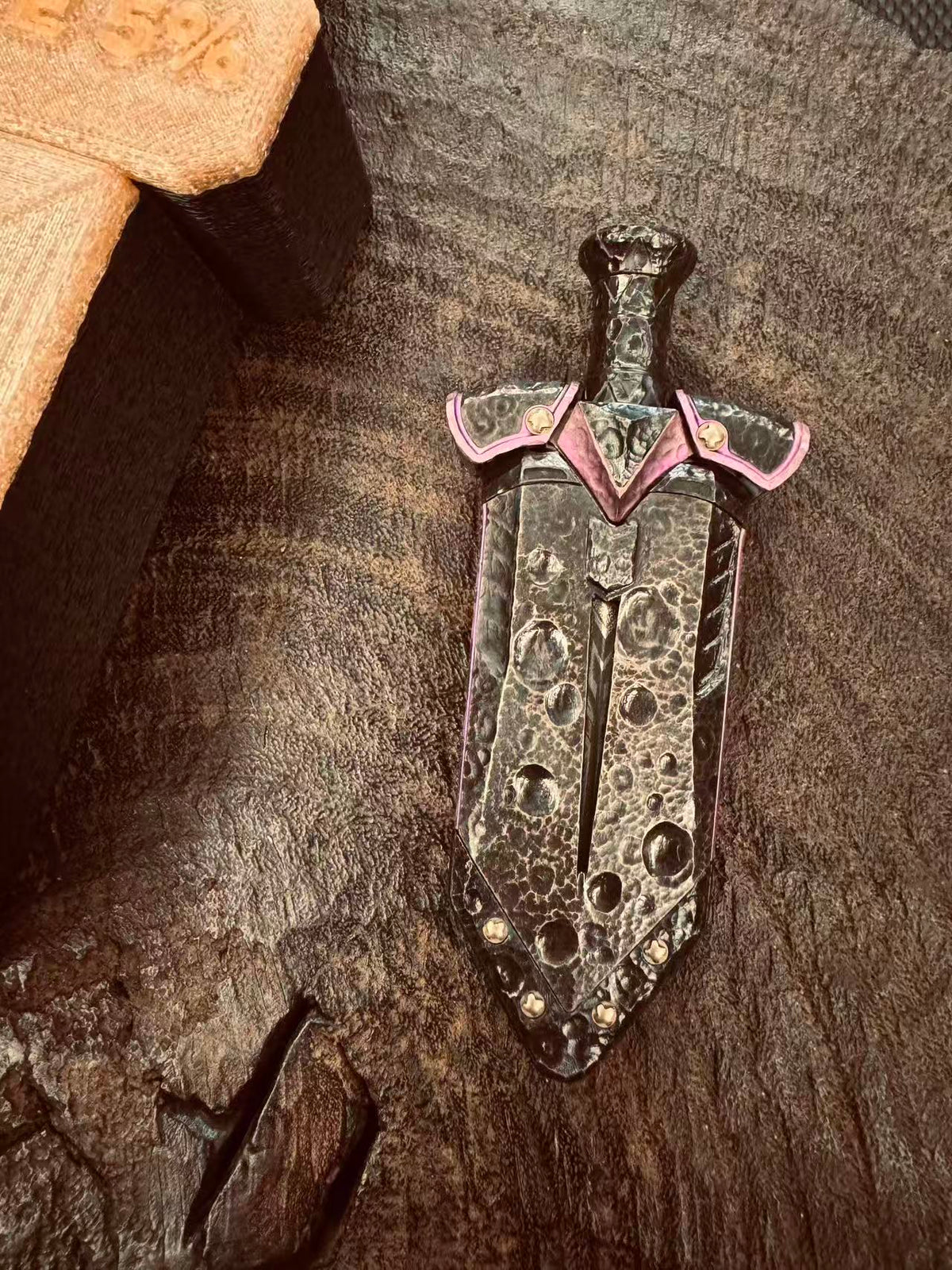 Aroundight Tungsten-Copper Engraved