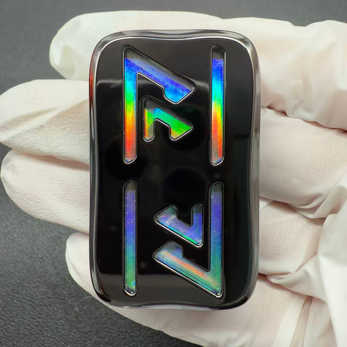 Boundary Mountain Titanium PVD Coated Engraved