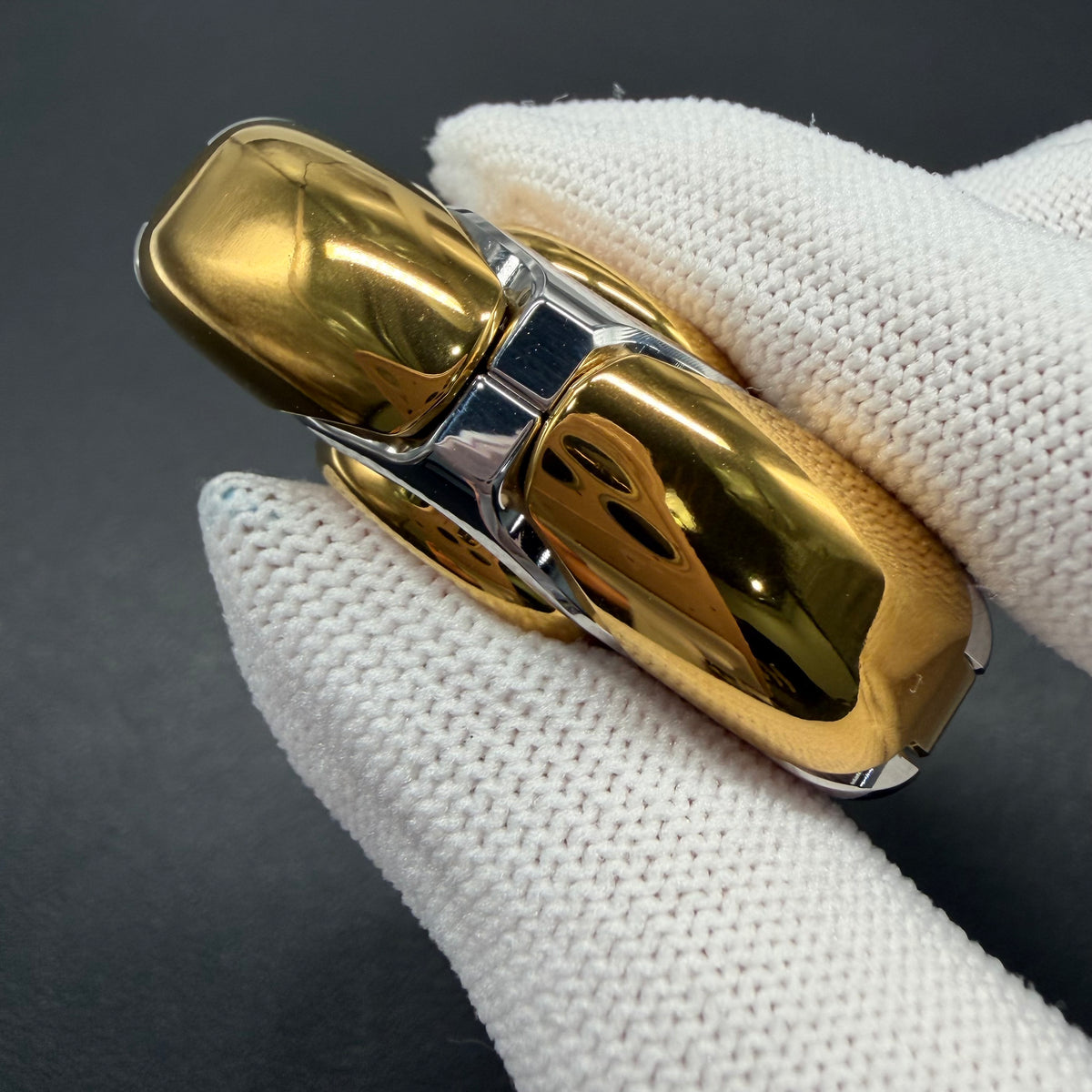 Fat Egg Stainless Steel Gold Plated