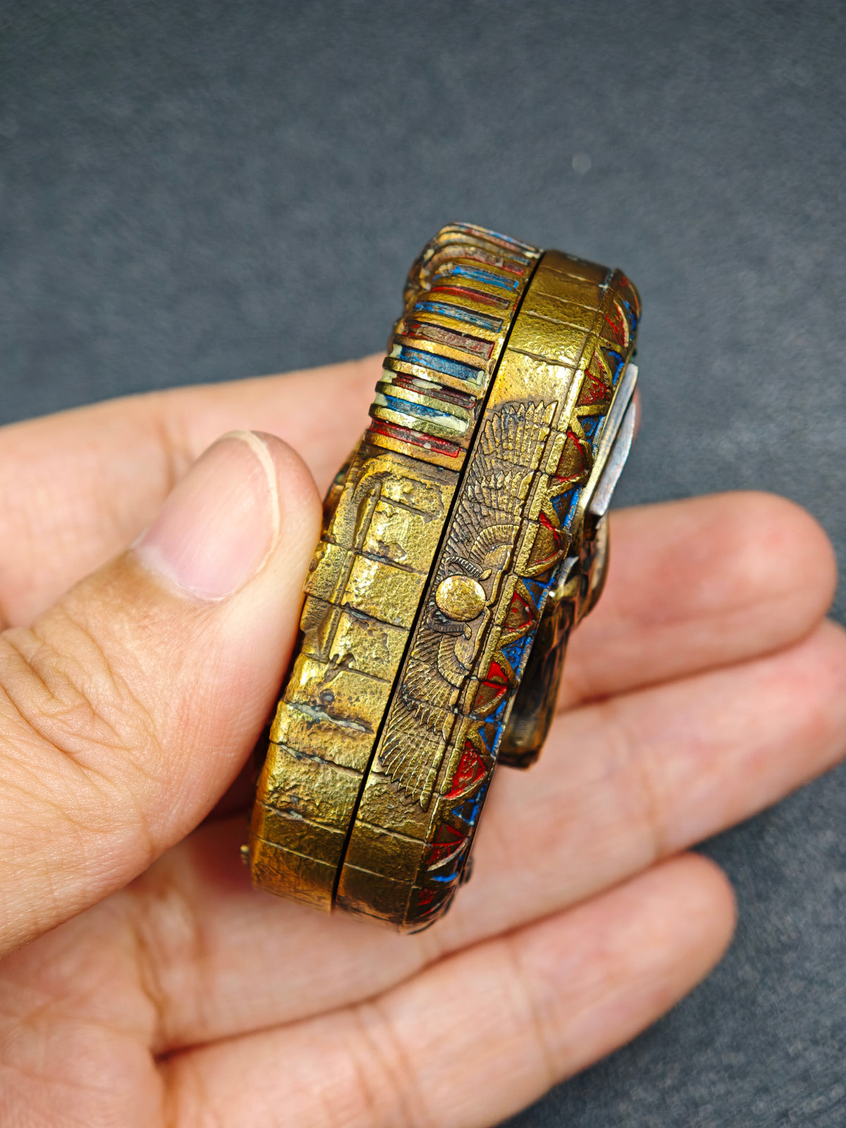 Eye Of Horus Brass