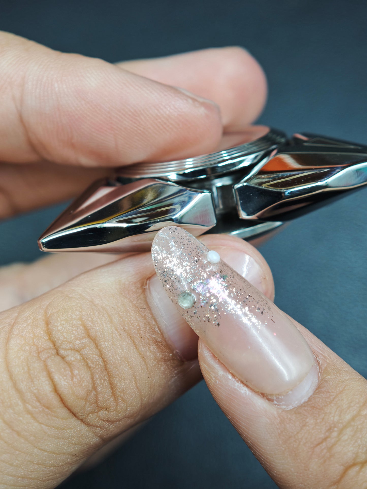 Magic Play Zirconium Ma Sagittarius Stainless Steel Polished