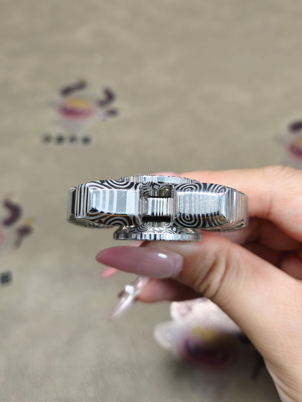 Explorer Damasteel Etched