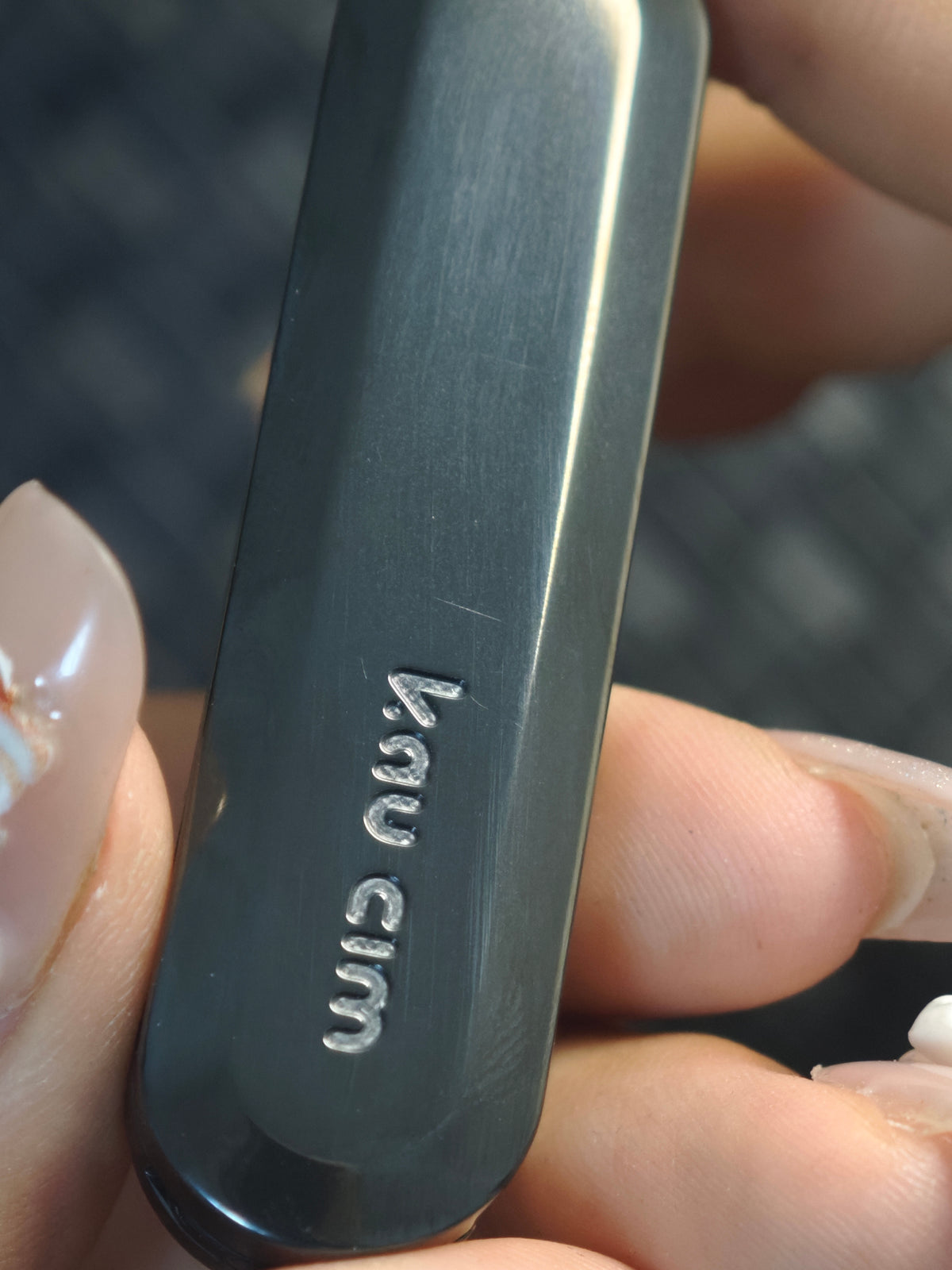 Spice Pin Zirconium Polished