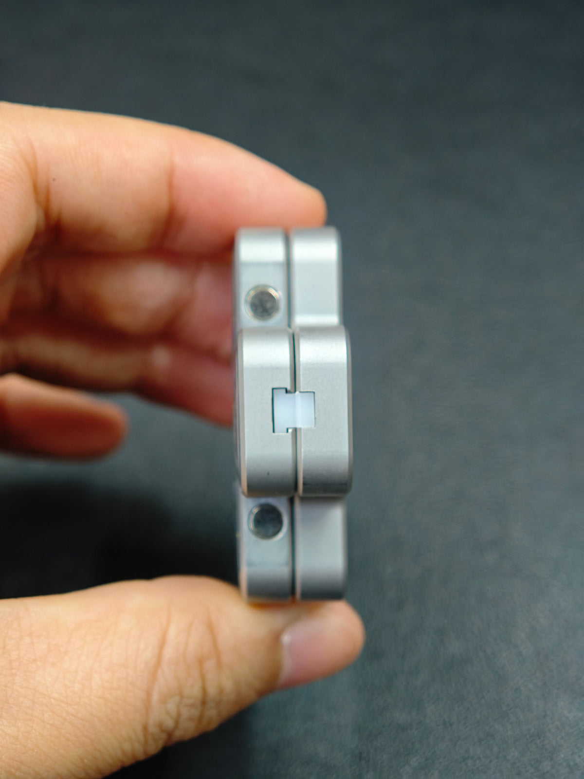 "+" Stainless Steel Resin-Sealed