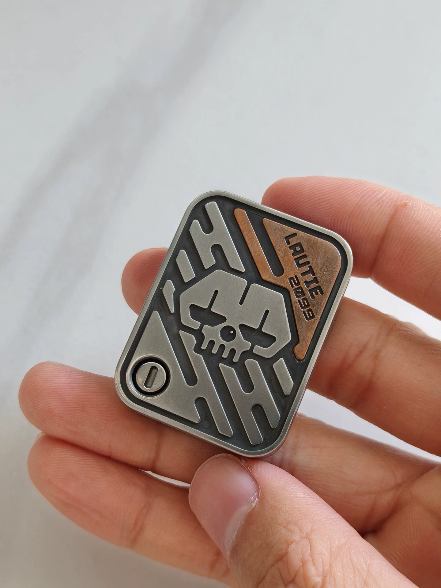 Poker Shuffle Stainless Steel