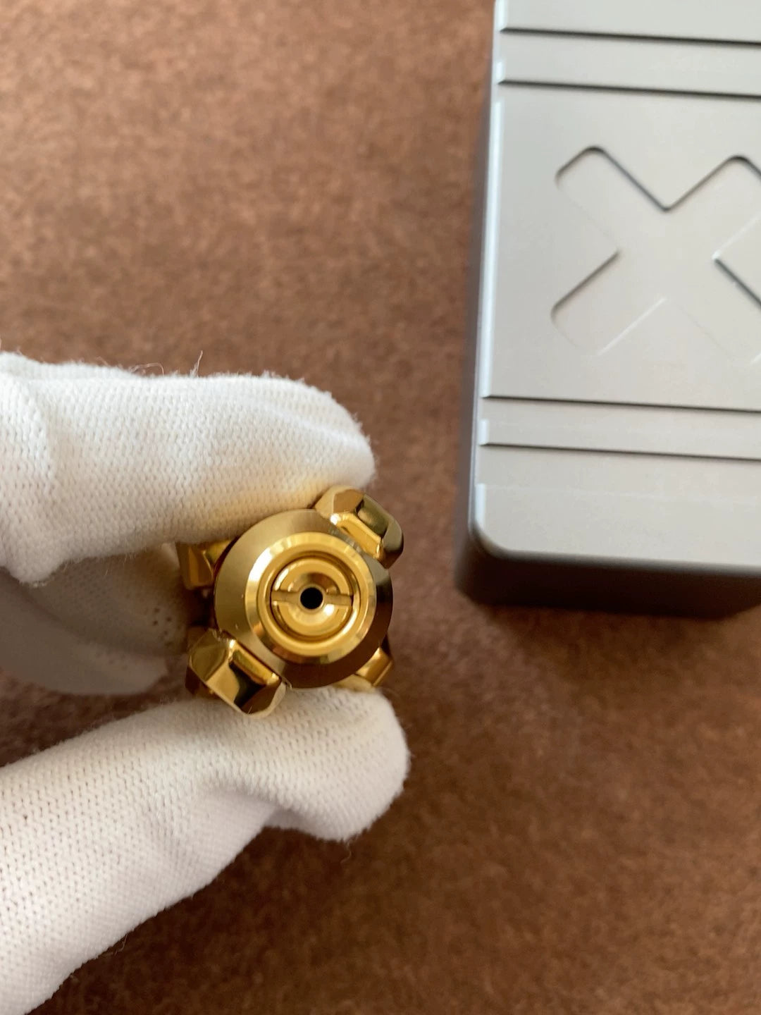 Lazer Crystalized Stainless Steel