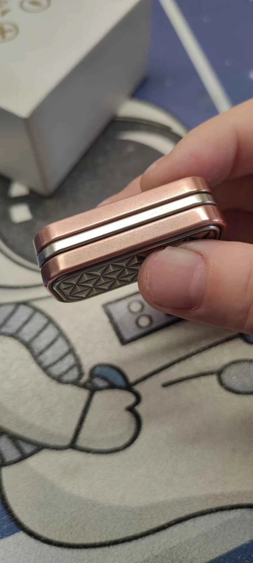 Schrodingers Cat Cat Themed Slider White Copper Purple Copper