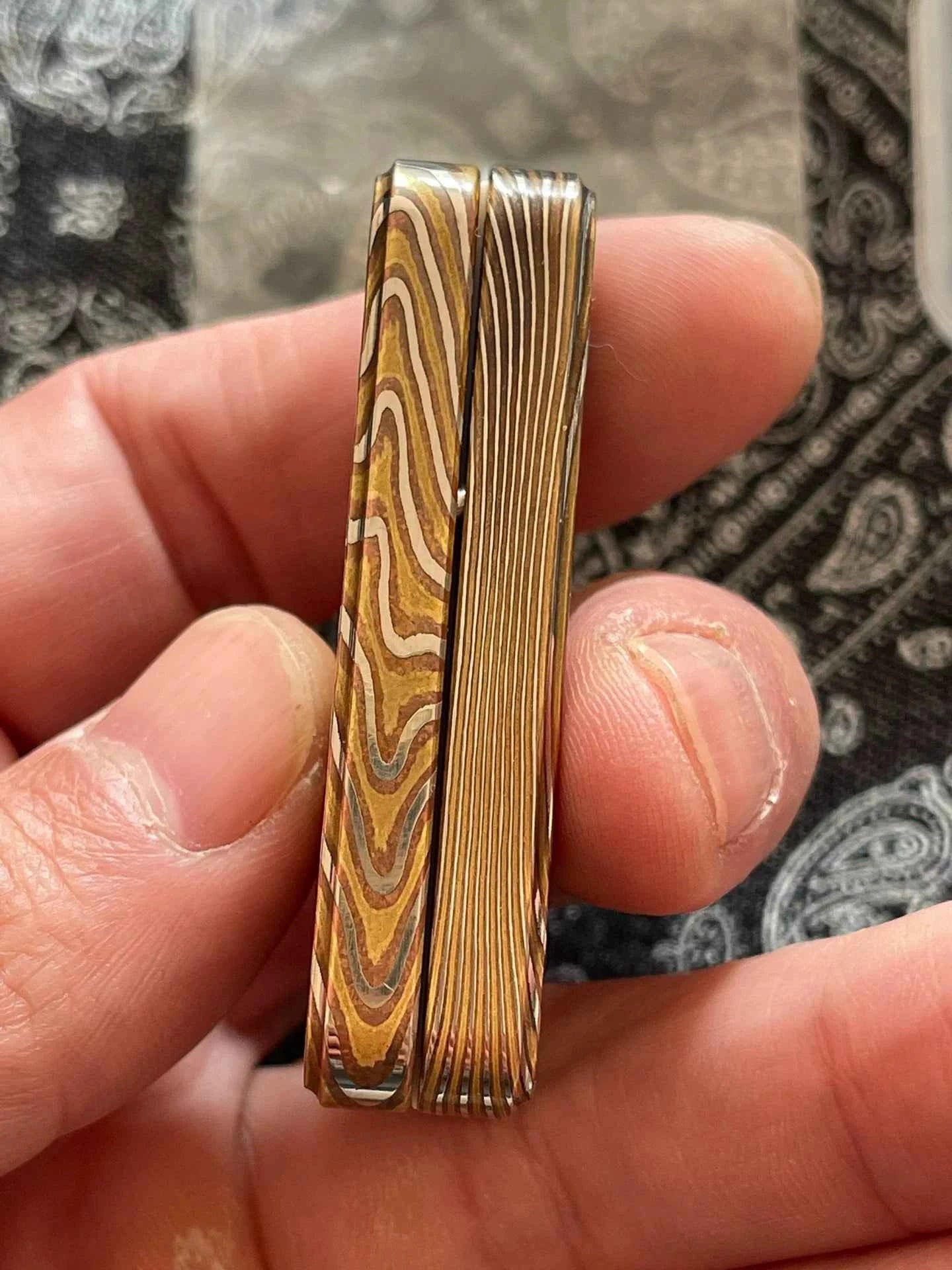 Sugar Cube Mokume