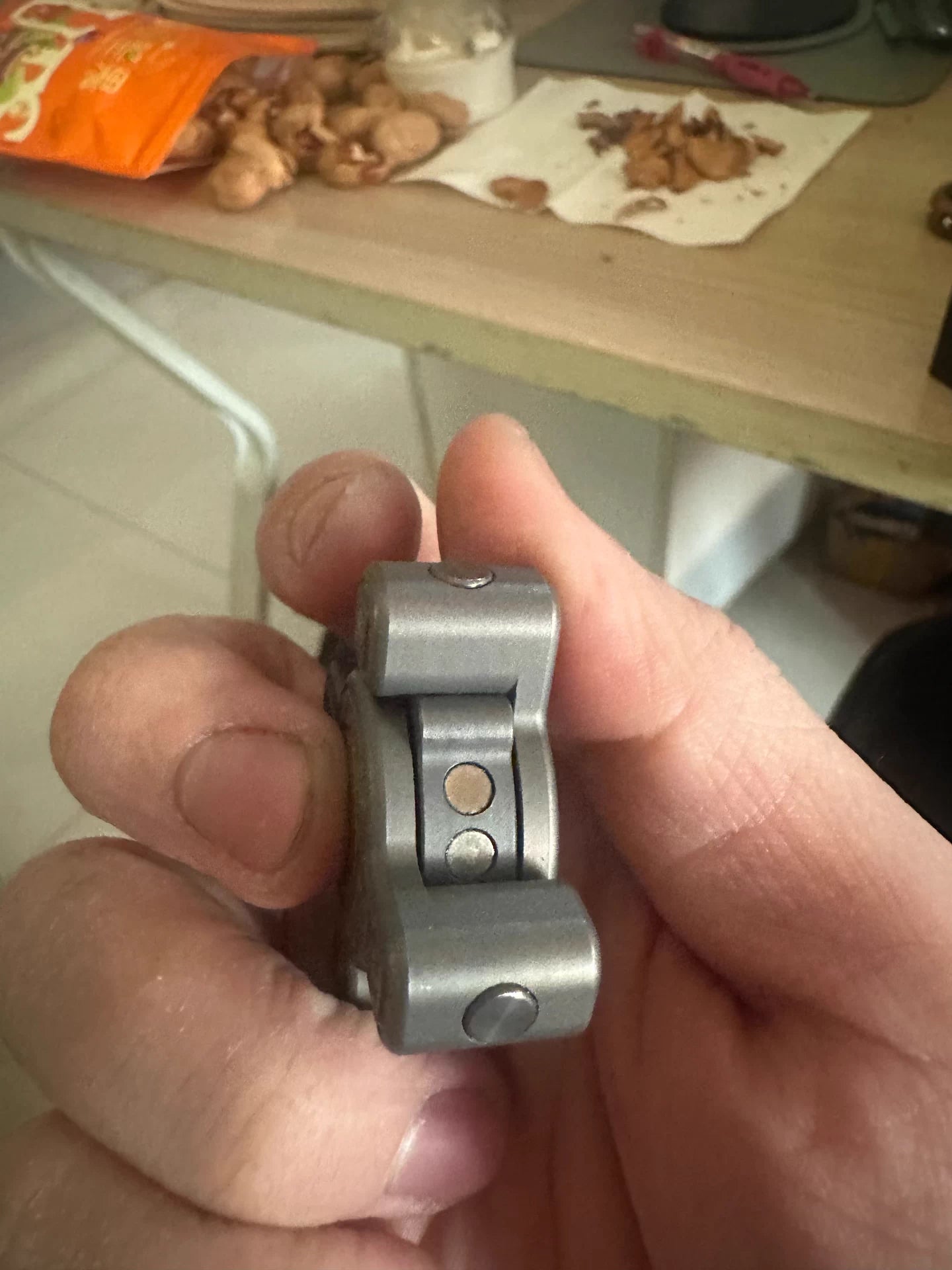 Cross Bones Titanium