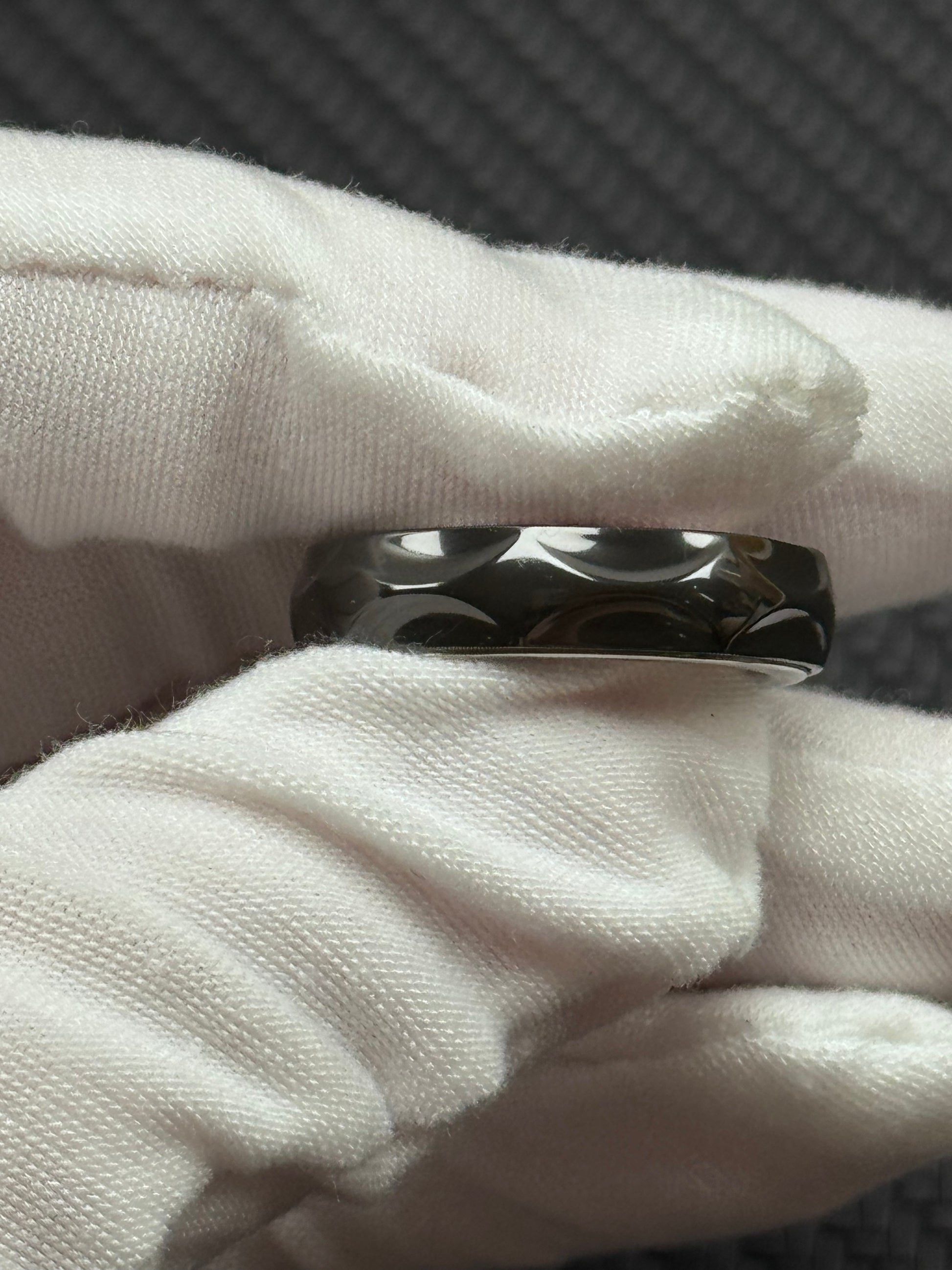 Star Spacetime Ring Stainless Steel Zirconium