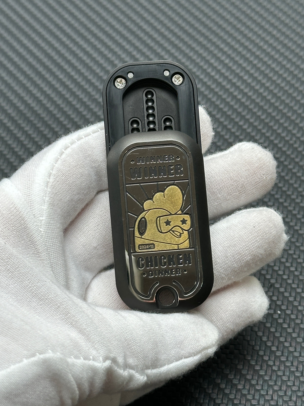 Soap Stainless Steel Engraved