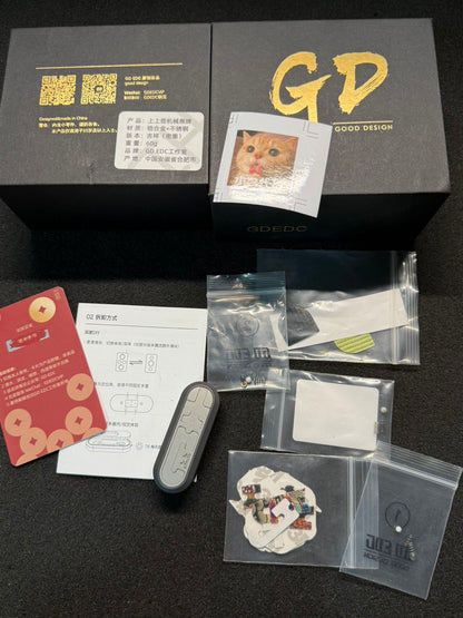 Lucky Draw Zirconium Stainless Steel