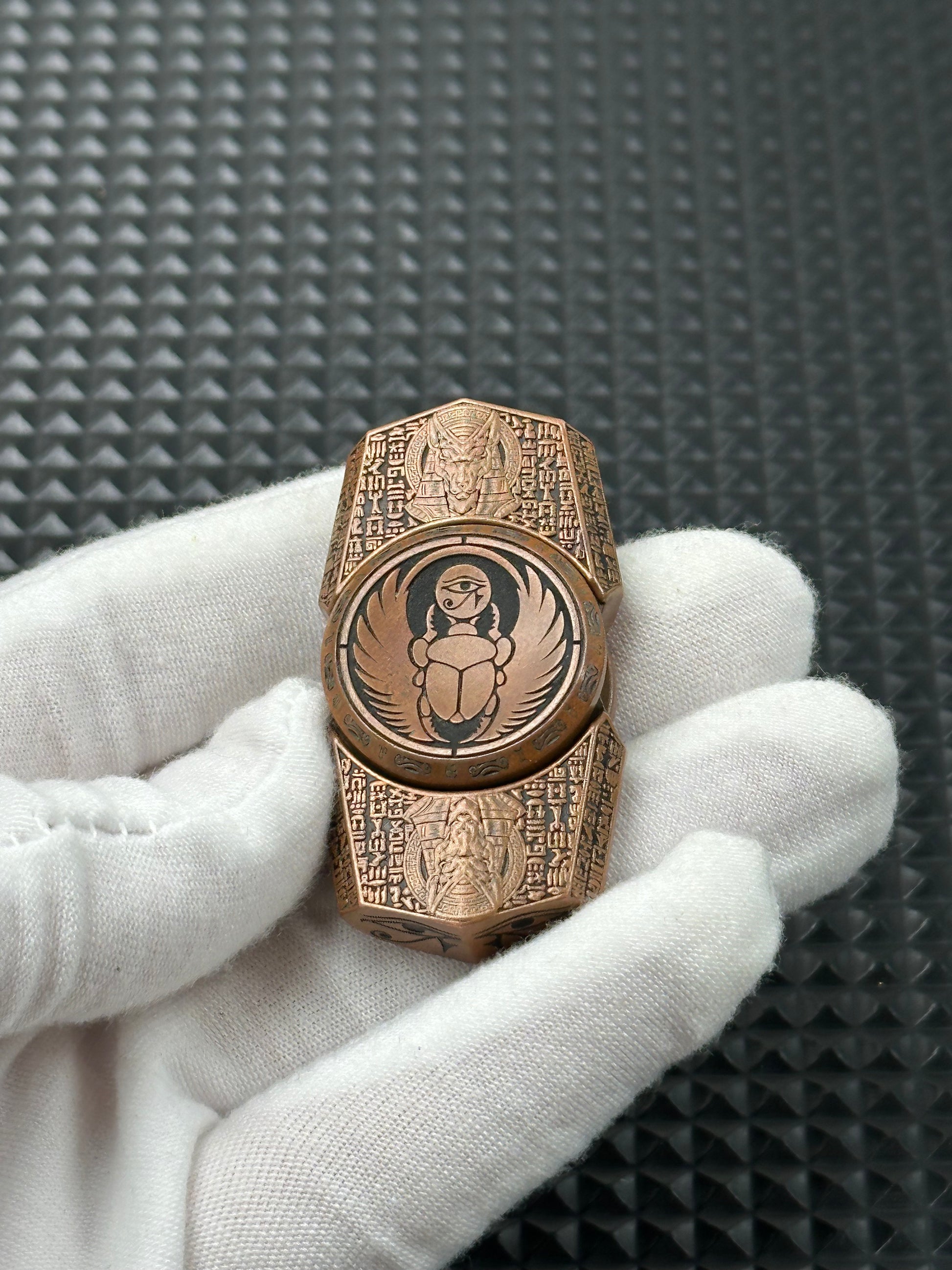 Dawn Copper Engraved