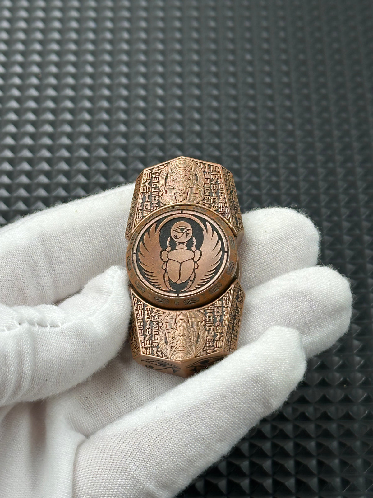 Dawn Copper Engraved