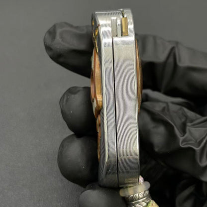 David'S Star Damasteel Copper Brass
