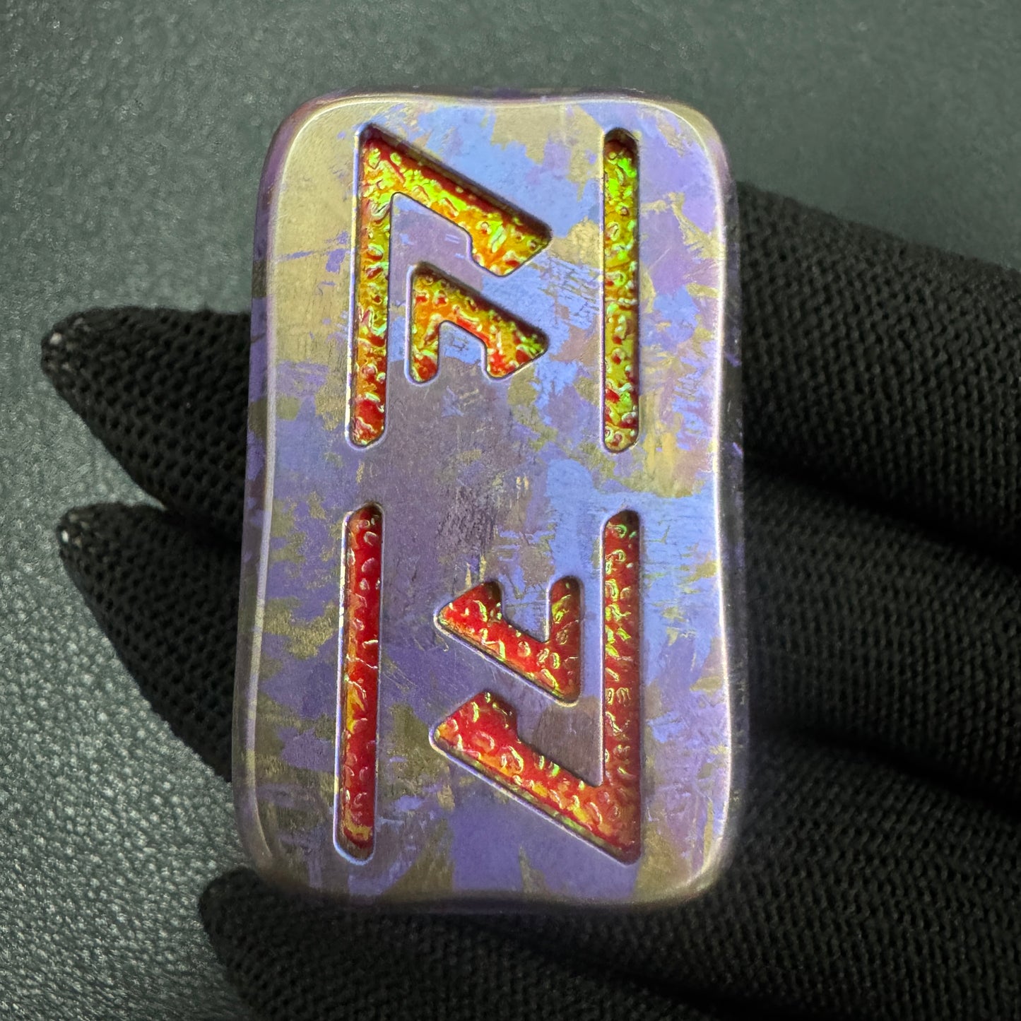 Boundary Mountain Crystallized Titanium