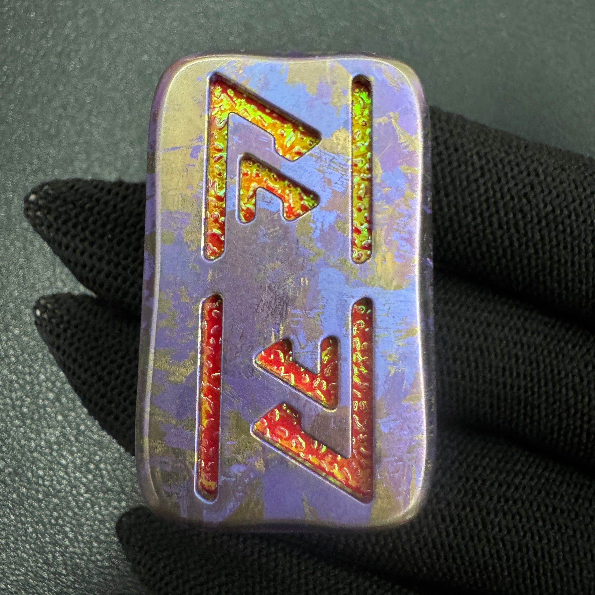 Boundary Mountain Crystallized Titanium