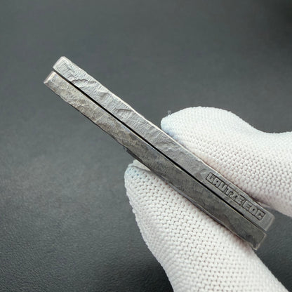 Choc Titanium Stone Textured Engraved