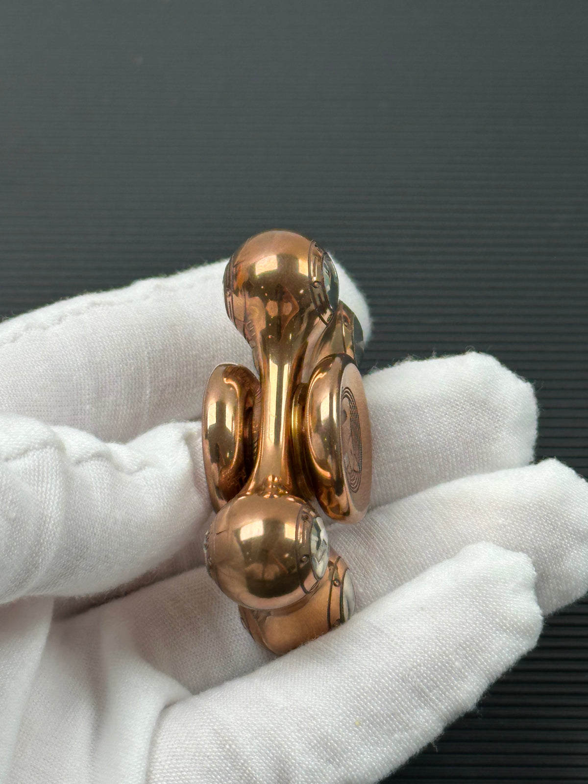 Bone Engraved Cupronickel Copper