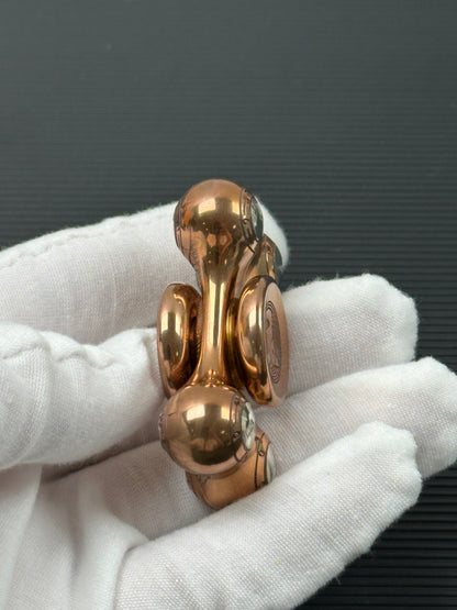 Bone Engraved Cupronickel Copper