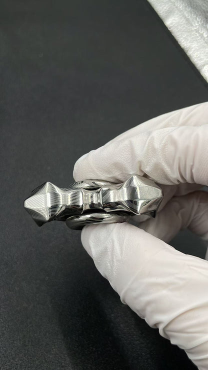 Thorns And Fog Damasteel