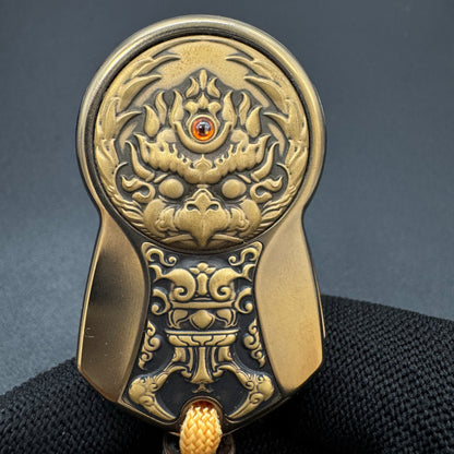 Demon Subduing Toga Tangcao Pattern Titanium