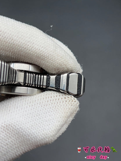 Stubby Damasteel Etched