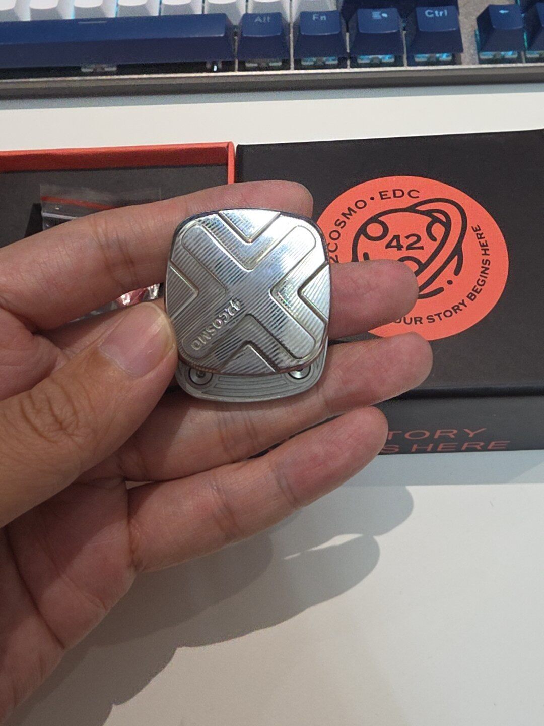 XX Slider Damasteel Stainless Steel