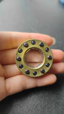Star Ring Crystallized Titanium